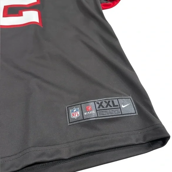NWT Tom Brady Buccaneers Gray Jersey TB 12 XXL - Picture 8 of 9